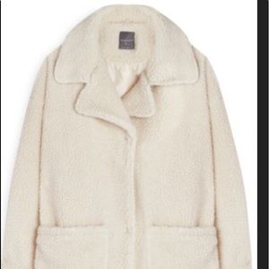 Authentic Shearling jacket size 12 uk 8 us